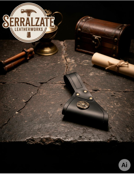 Tahalé médiéval en cuir pour...