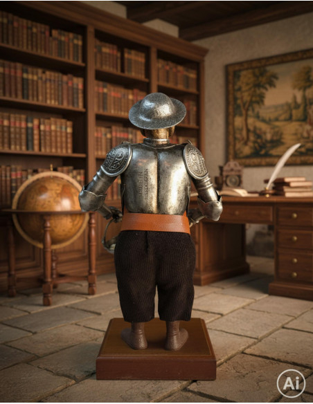 Figure Sancho Panza, rustique