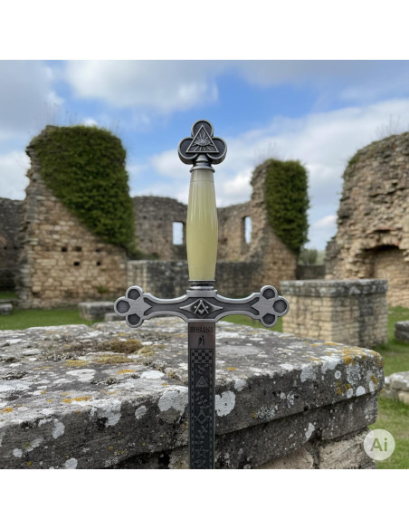 Épée de loge maçonnique en nacre