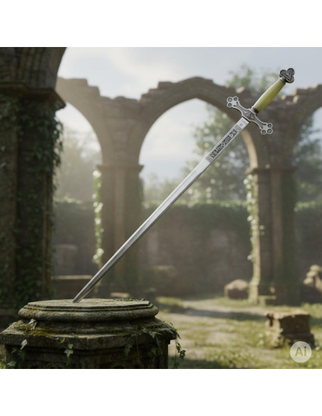 Épée de loge maçonnique en nacre