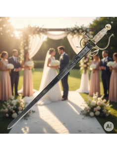 Espada Colada pour les mariages (sans texte personnalisé...