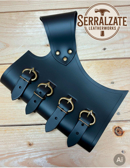 Tahalí médiéval Jacob, noir