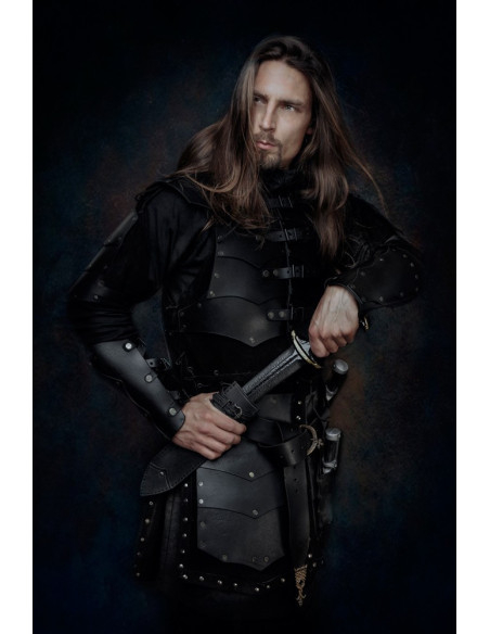 Bracelets médiévaux en cuir modèle...