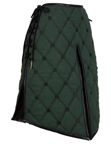 Jupe médiévale gambeson en coton...