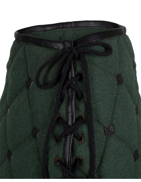 Jupe médiévale gambeson en coton...