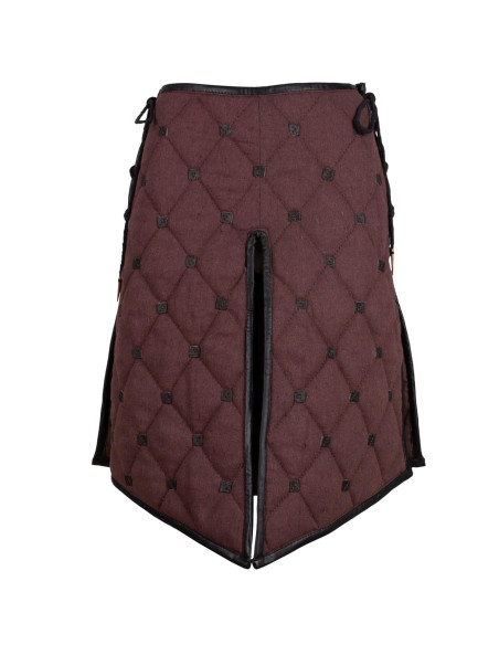 Jupe médiévale gambeson en coton...