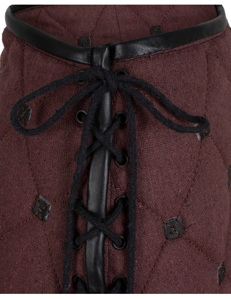 Jupe médiévale gambeson en coton...