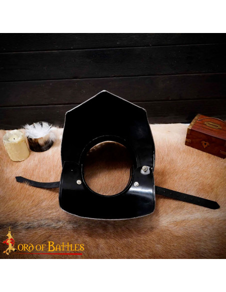 Gorgerin gothique avec masque pliant,...