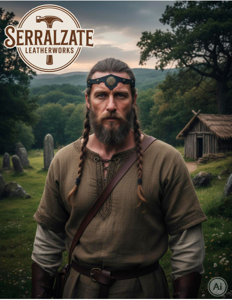 Diadème Celtique tempête céleste en...