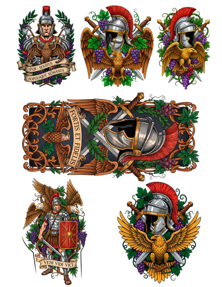 Tatouage temporaire Thématique des...