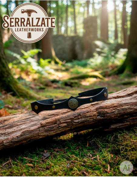 Diadème viking-celte avec nœuds...