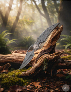 Couteau de collection Albainox modèle Plume Apache (19,7...