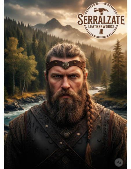 Diadème Viking-Celtic nœuds du vent...