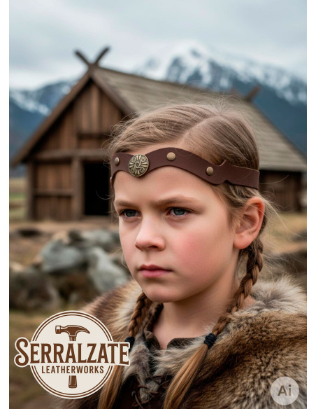 Diadème Viking-Celtic nœuds du vent...