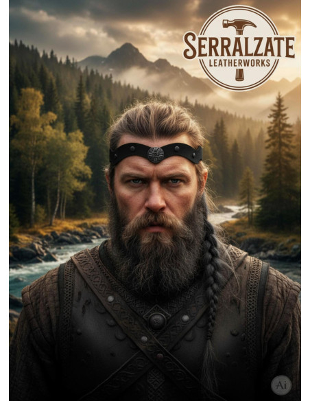 Diadème Viking-Celtic nœuds du vent...