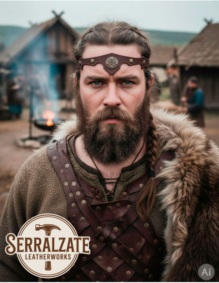 Diadème Viking-Celtic rafales de vent...