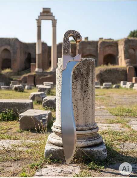 Falcata ibérique en bronze