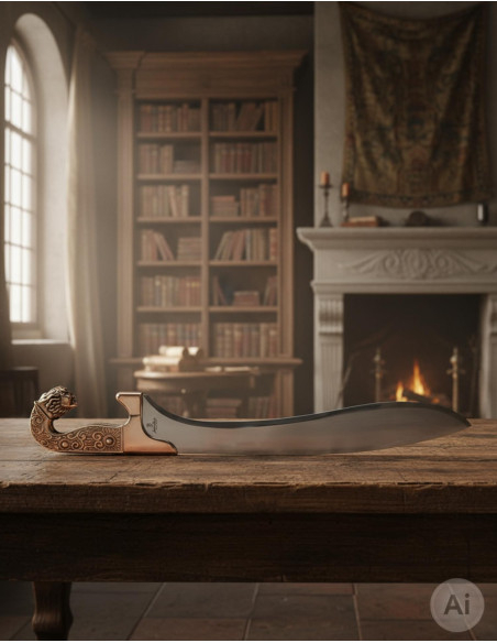 Falcata ibérique en bronze