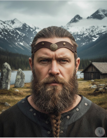 Tiare viking celtique nœuds vagues de...