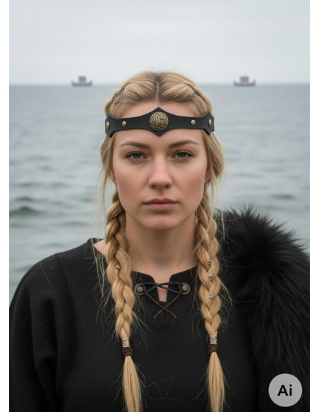 Tiare vikinges nœuds celtiques vagues...