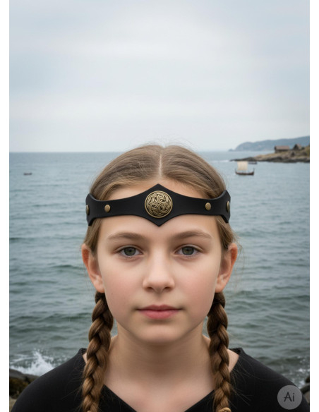 Tiare vikinges nœuds celtiques vagues...