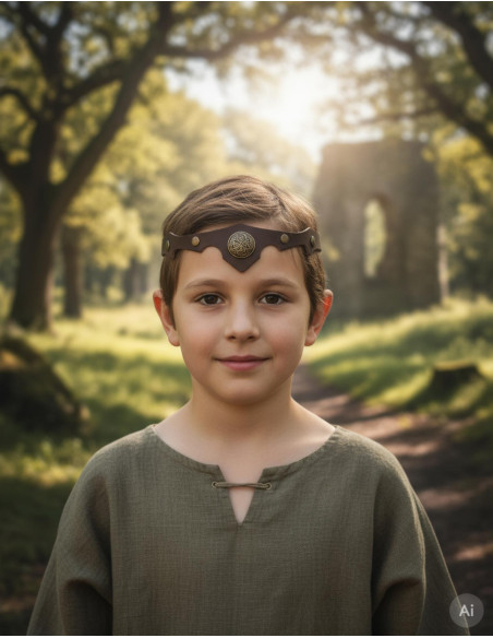 Diadème viking-celtique nœud...