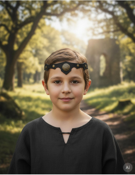 Diadème viking-celte nœud quaternaire...