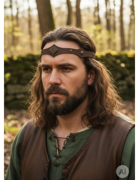 Diadème médiéval Florian de la forêt...