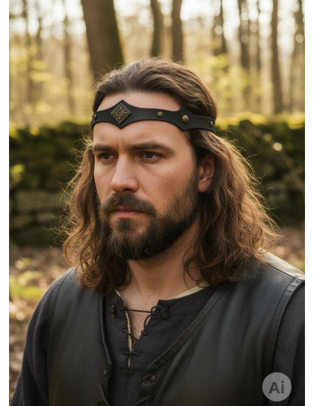 Diadème médiéval Florian de la forêt...