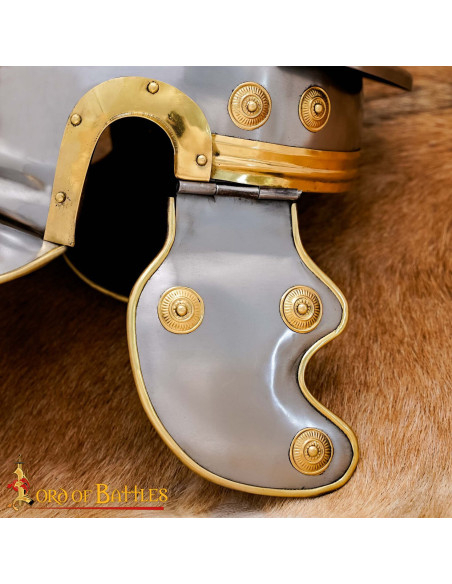 Casque impérial gaulois romain en... Casque impérial gaulois romain en...
