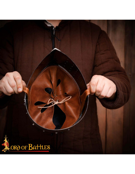 Grand Yelmo médiéval de chevalier du...