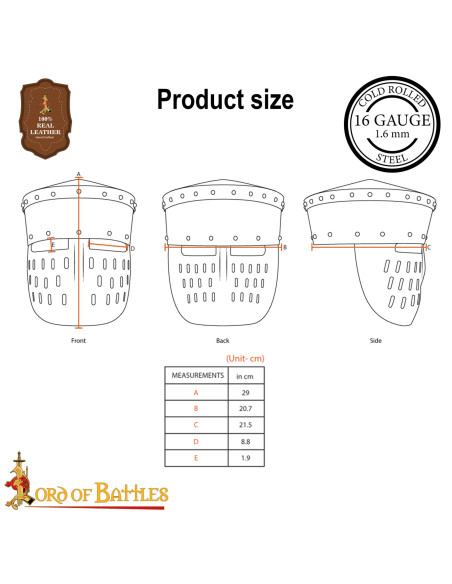 Yelmo de Caballeros Cruzados, siglo...