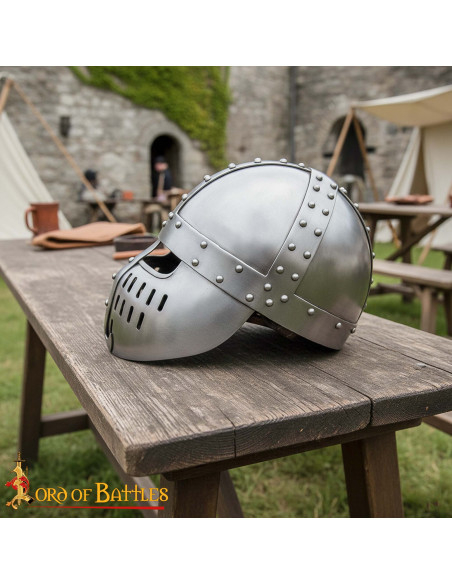 Casque Spangenhelm de chevalier...
