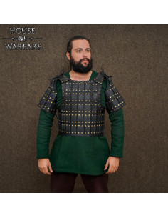 Brigantine médiévale en cuir modèle Bohemond