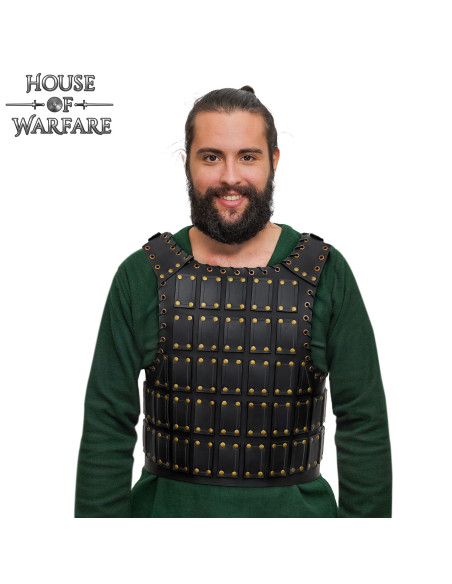 Brigantine médiévale en cuir modèle...