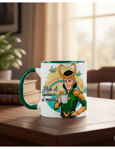 Tasse en céramique Loki, Dieu du Mensonge (325 ml.)