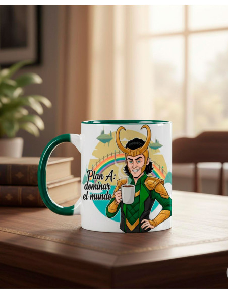 Tasse en céramique Loki, Dieu du...