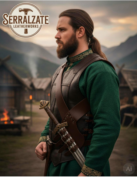 Tahalí de type bandoulière...