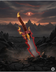 Épée courte du Roi Démon de Solo Leveling 2