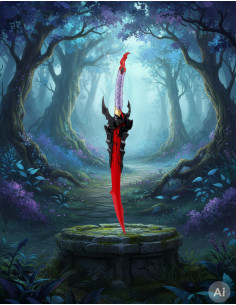 Épée courte non officielle Ira de Kamish, Solo Leveling,... 2