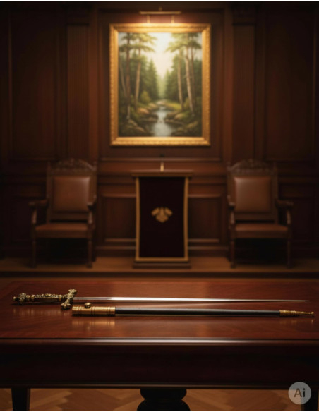 Épée de cérémonie avec fourreau