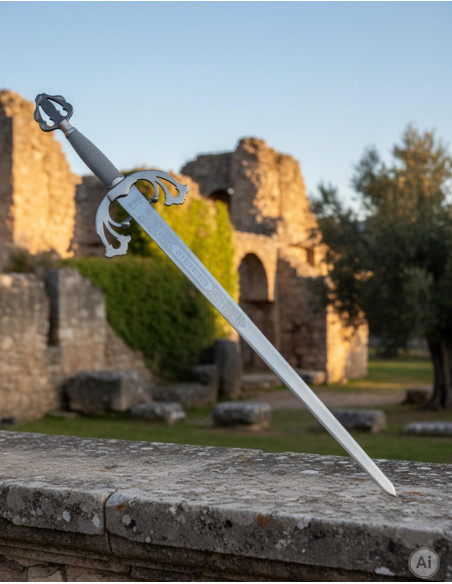 Épée Tizona Cid, finition rustique