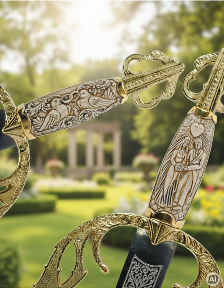 Épée Tizona pour mariages (avec texte...