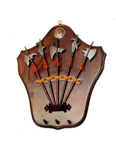 Support médiéval pour accrocher les clés