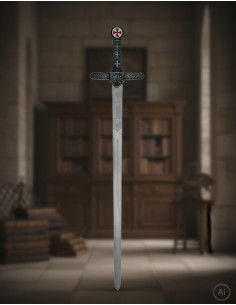 Épée templière, lame rustique 2