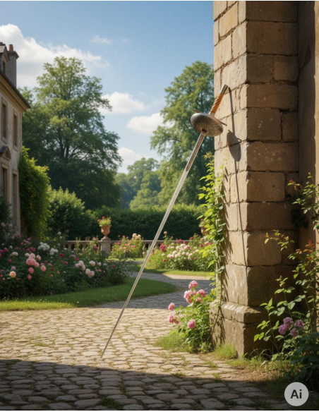 Floret Espagnol décoratif, nickelé