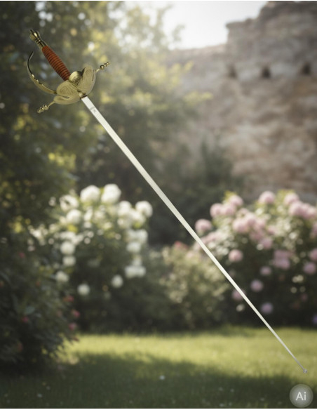 Floret de Castañeta décoratif, doré