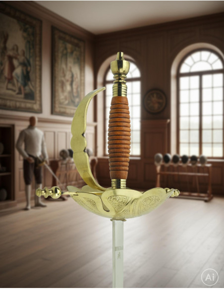 Floret de Castañeta décoratif, doré