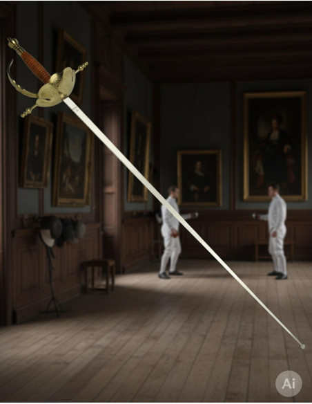 Floret de Castañeta décoratif, doré