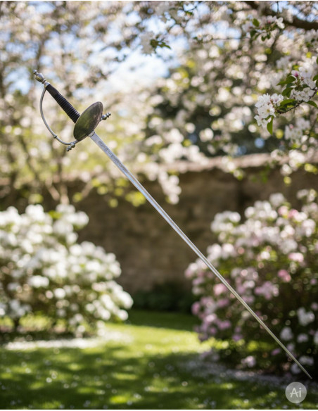 Floret en coquille décoratif, rustique